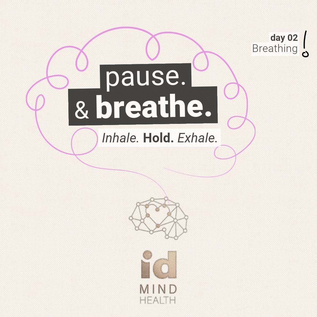 Stress Awareness Month 2025 – “Lead with Love”: day 02 "breath to regulate"